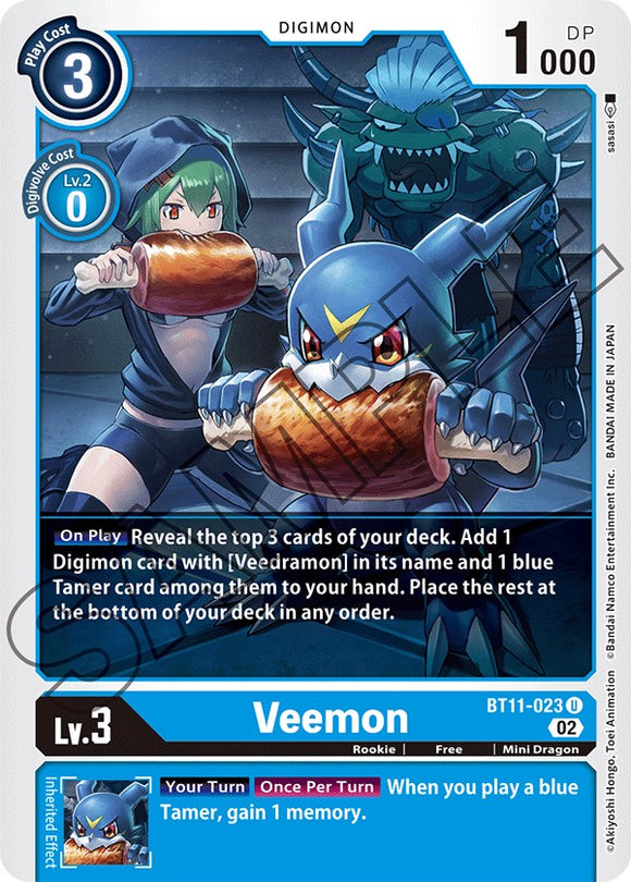 Veemon [BT11-023] [Fase dimensional] 
