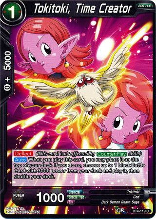 Tokitoki, el creador del tiempo (BT4-119) [Guerra colosal] 