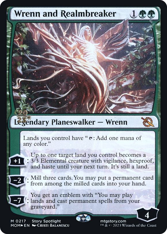 Wrenn y Realmbreaker [Promociones previas al lanzamiento de March of the Machine] 