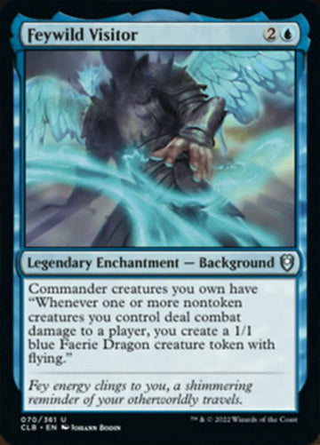 Visitante de Feywild [Commander Legends: Batalla por la Puerta de Baldur] 