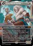 Ajani, Nacatl Pariah // Ajani, Nacatl Avenger (Borderless) [Modern Horizons 3]-1
