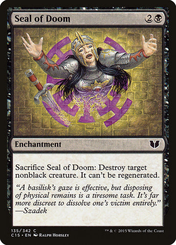 Sello de la perdición [Commander 2015] 