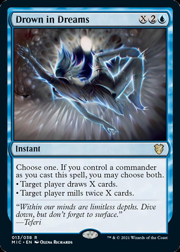 Ahogándose en sueños [Innistrad: Midnight Hunt Commander] 