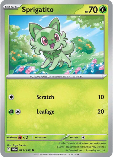 Sprigatito (013/198) [Scarlet &amp; Violet: Base Set] 