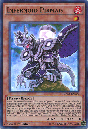 Pirmais infernoide [CROS-EN030] Ultra raro 