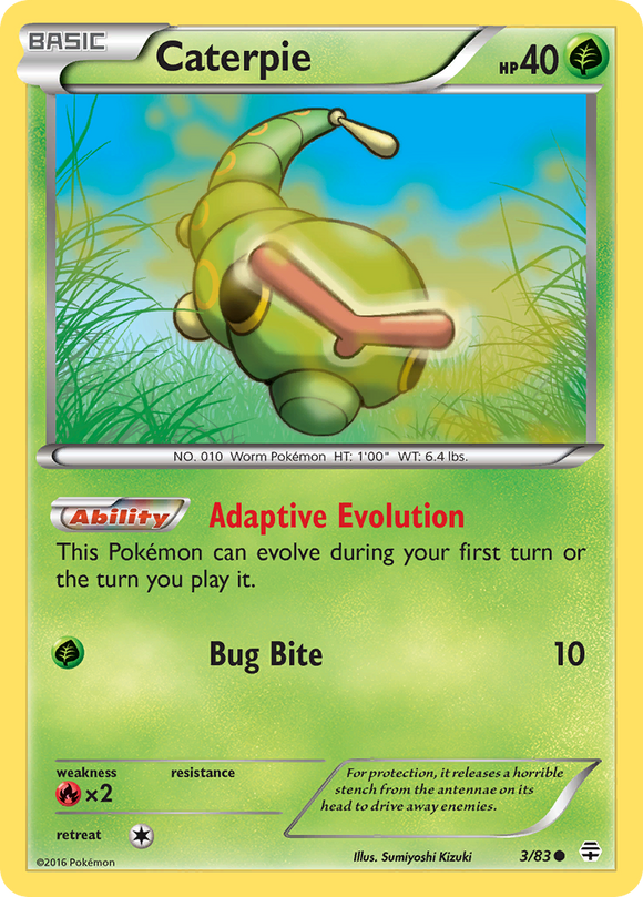Caterpie (3/83) [XY: Generaciones] 
