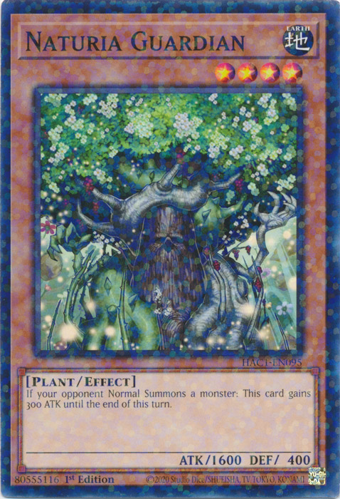 Guardián de Naturia (Terminal de duelo) [HAC1-EN095] Común 