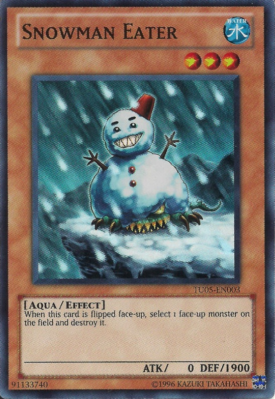 Devorador de muñecos de nieve [TU05-EN003] Súper raro 