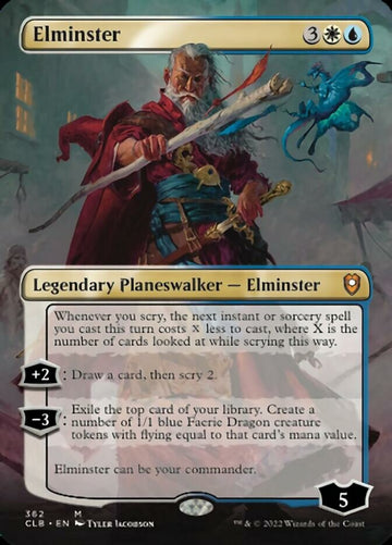 Elminster (sin fronteras) [Commander Legends: Batalla por Baldur's Gate] 