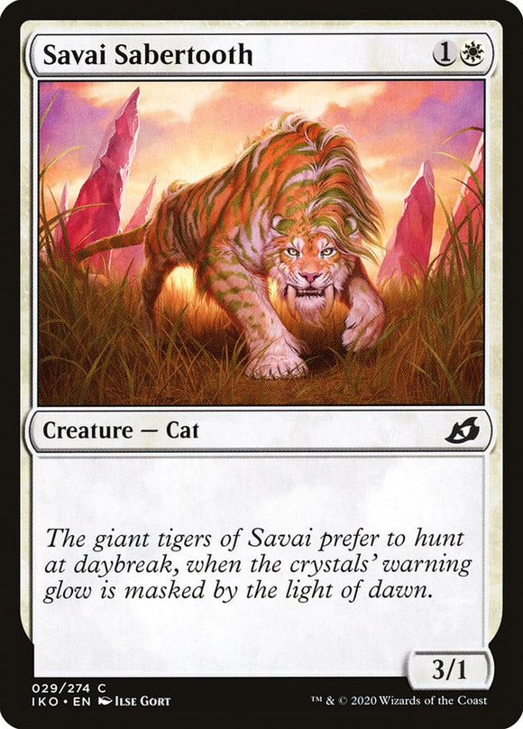 Savai Diente de Sable [Ikoria: La Guarida de los Behemoths] 