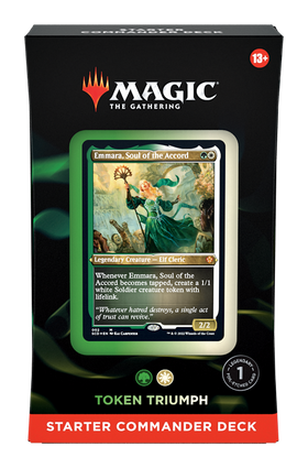 Baraja inicial de Commander (triunfo simbólico) 