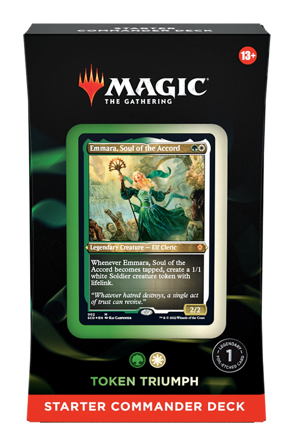 Baraja inicial de Commander (triunfo simbólico) 