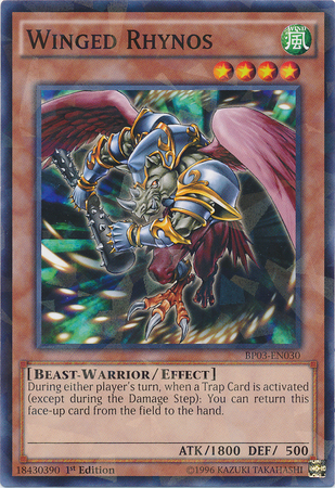 Rinoceronte alado [BP03-EN030] Shatterfoil Raro 