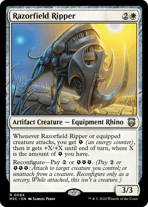 Destripador de Razorfield [Comandante de Modern Horizons 3] 