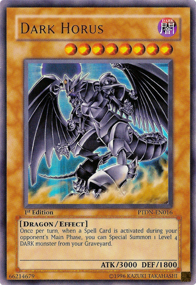 Horus oscuro [PTDN-EN016] Ultra raro 