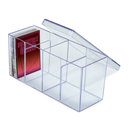 Ultra PRO: Card Box - Four Compartment (Clear)-2