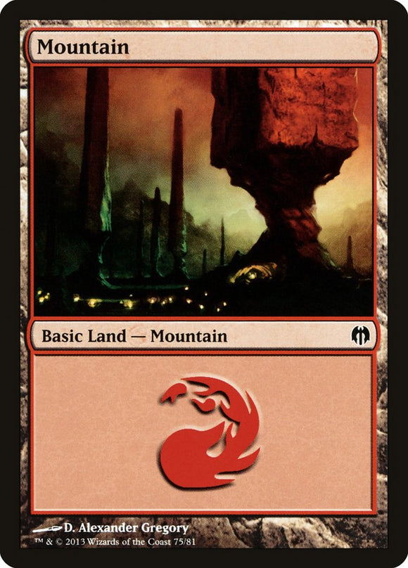 Montaña (75) [Duel Decks: Héroes vs. Monstruos] 