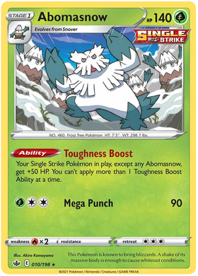Abomasnow (010/198) [Espada y escudo: reinado escalofriante] 