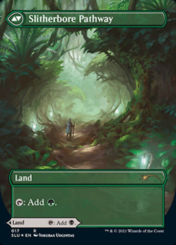 Darkbore Pathway // Slitherbore Pathway (Borderless) [Secret Lair: Ultimate Edition 2] - 0