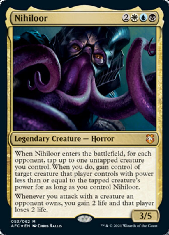 Nihiloor [Comandante de Dungeons &amp; Dragons: Aventuras en los Reinos Olvidados] 