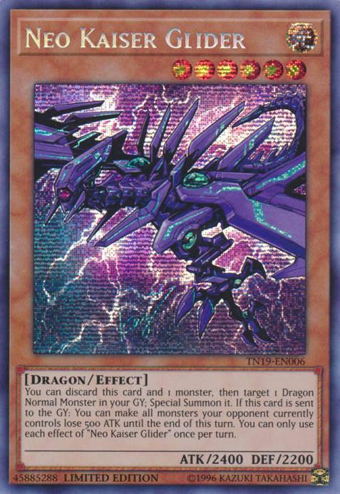 Planeador Neo Kaiser [TN19-EN006] Prismático Secreto Raro 