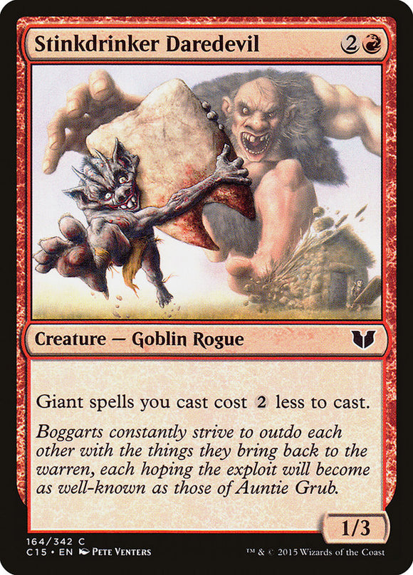 Temerario bebedor de pestes [Commander 2015] 
