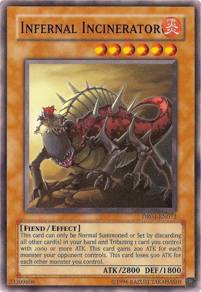 Incinerador infernal [DR04-EN072] Común 