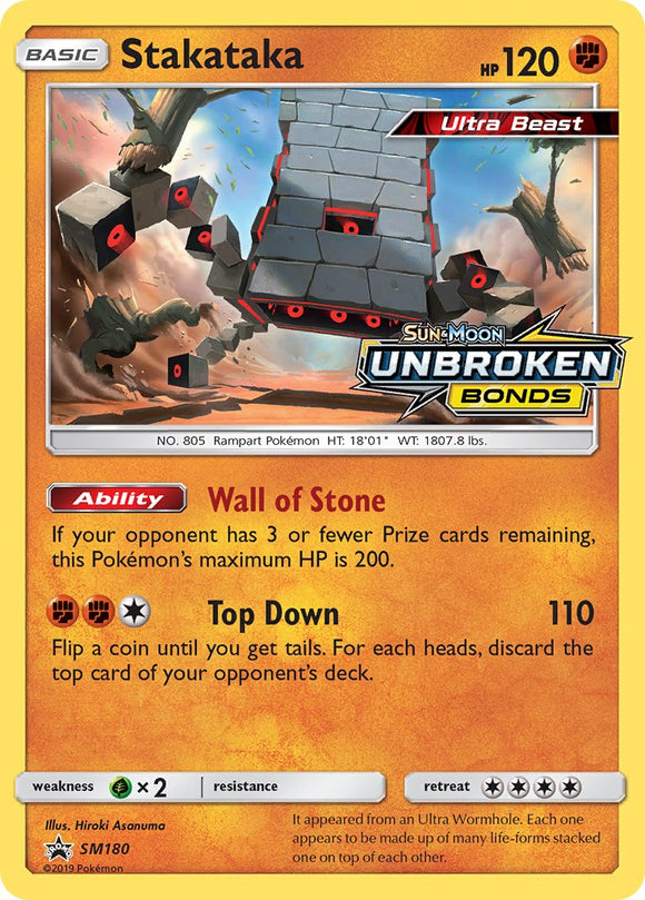 Stakataka (SM180) [Sun &amp; Moon: promociones de Black Star] 