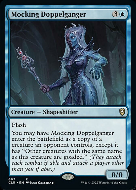 Doppelganger burlón [Commander Legends: Battle for Baldur's Gate] 