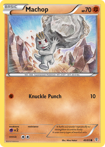 Machop (40/83) [XY: Generaciones] 