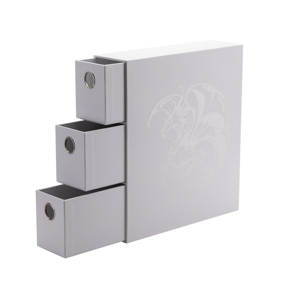 Dragon Shield: Fortress Card Drawers - White