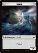 Spirit // Cat (0001) Doubled-Sided Token [Foundations Tokens]-1