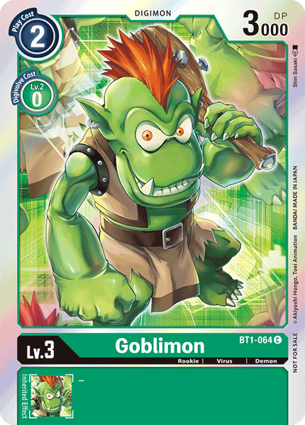 Goblimon [BT1-064] (paquete de evento) [Promociones especiales de lanzamiento de Booster Ver.1.0] 