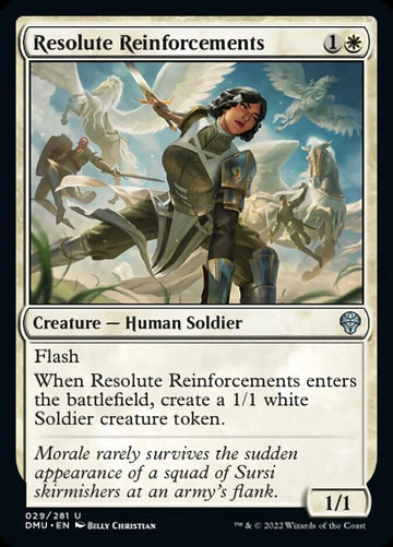 Refuerzos decididos [Dominaria United] 
