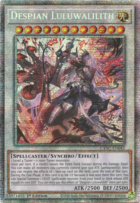 Despian Luluwalilith [CYAC-EN042] Starlight Raro 
