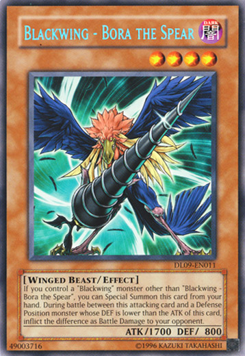 Blackwing - Bora la Lanza (Azul) [DL09-EN011] Raro 