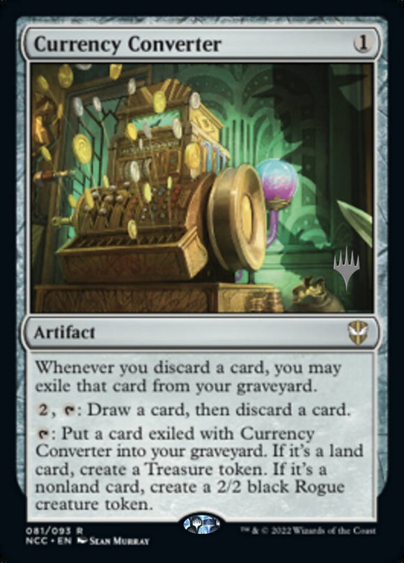 Convertidor de divisas (paquete promocional) [Promociones de Commander de Streets of New Capenna] 