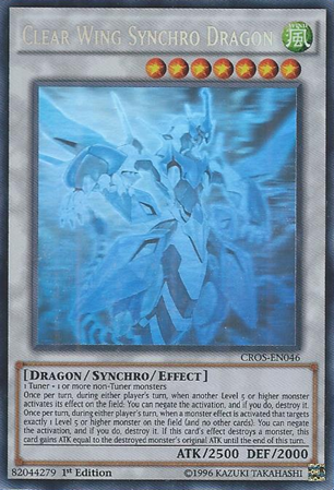 Dragón Sincro de Alas Transparentes (Raro Fantasma) [CROS-EN046] Raro Fantasma 