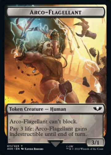 Soldier (004) // Arco-Flagellant Double-Sided Token [Warhammer 40,000 Tokens] - 0