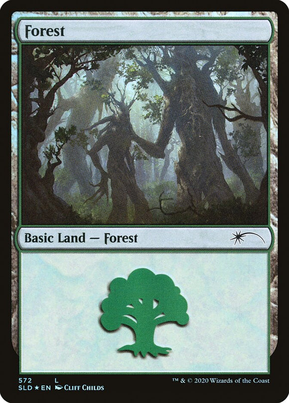 Bosque (Abrazo de árboles) (572) [Promociones de Secret Lair Drop] 