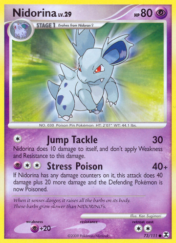 Nidorina (73/111) [Platino: Rising Rivals] 