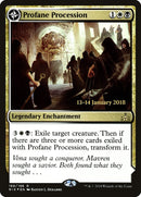 Profane Procession // Tomb of the Dusk Rose [Rivals of Ixalan Prerelease Promos]-1