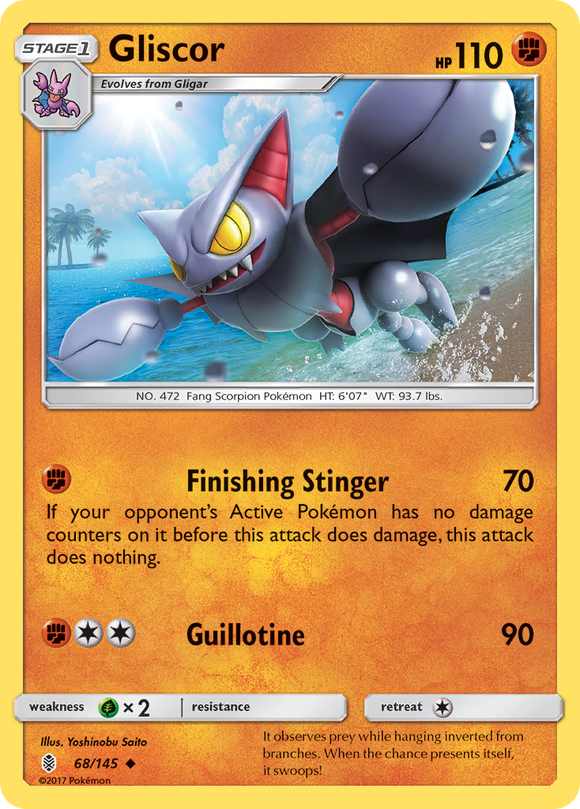 Gliscor (68/145) [Sol y Luna: Guardianes en ascenso] 