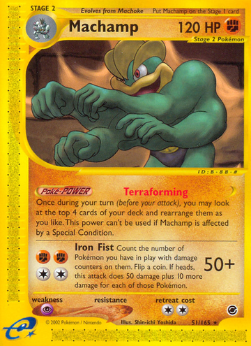 Machamp (51/165) [Expedición: conjunto básico] 
