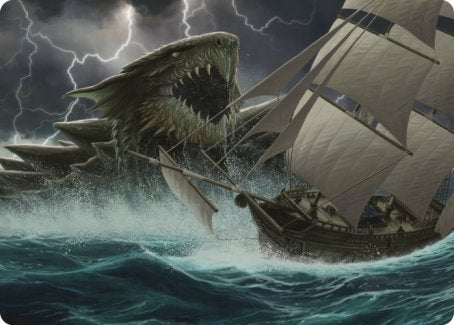 Tarjeta de arte de la tortuga dragón [Serie de arte de Dungeons &amp; Dragons: Adventures in the Forgotten Realms] 
