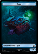 Fish // Food (0026) Double-Sided Token [Doctor Who Tokens]-1