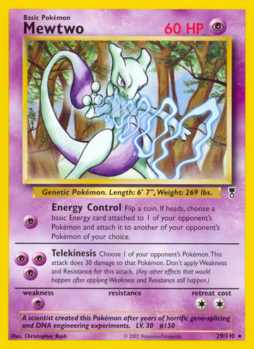 Mewtwo (29/110) [Colección legendaria] 