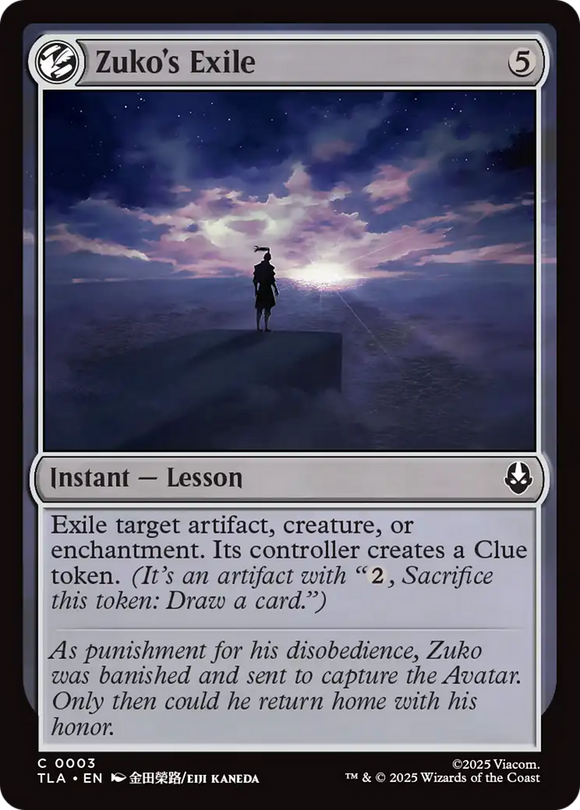 Zuko's Exile [Avatar: The Last Airbender]