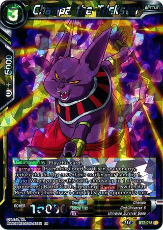 Champa el Tramposo (BT7-078) [El Asalto de los Saiyans] 