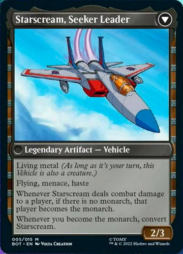 Starscream, Power Hungry // Starscream, Seeker Leader [Transformers] - 0